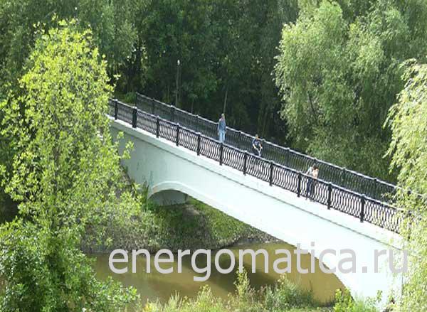 Мост через Яузу – составная часть Мытищинского водовода